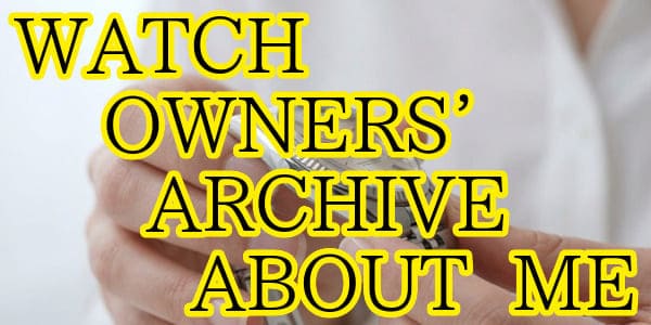 ウォッチ・オーナーズ・アーカイブ プロフィール