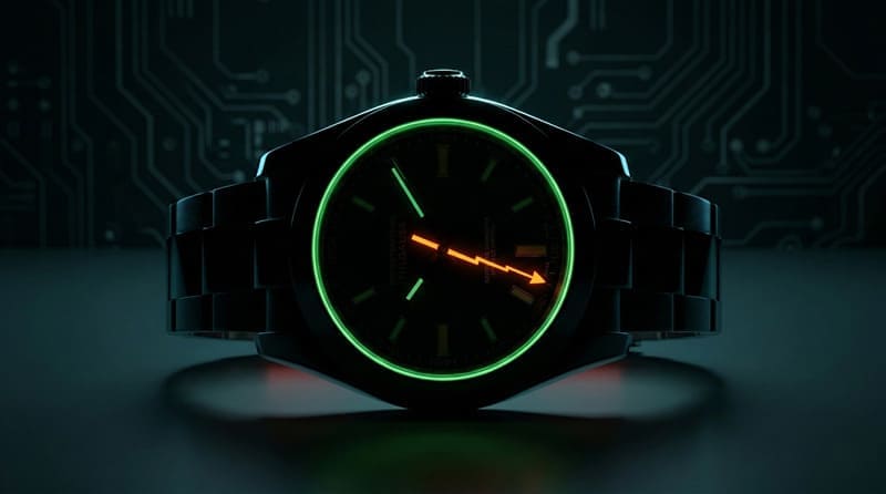 2026年に復活するという「ロレックス ミルガウス」の未知なるイメージビジュアル画像