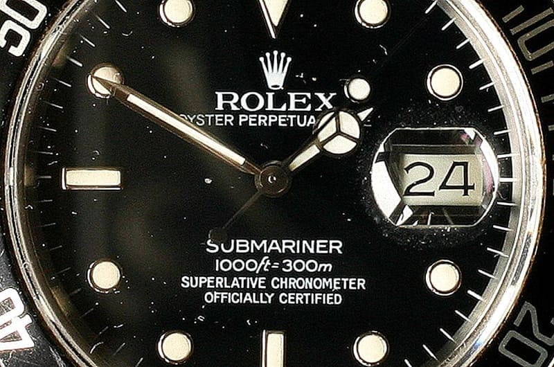 Rolex_Submariner_300m_Chonometer-Si_Griffiths Photo by Si Griffiths, via Wikimedia Commons