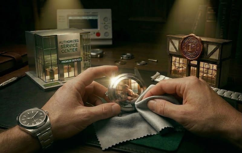 正規店か一流工房のどちらかに思い出ある時計を持ち込むか選ぶ画像