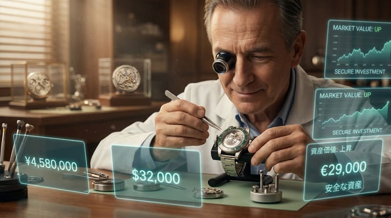 プロの一流修理技師の修理のおかげで資産価値があがった様子