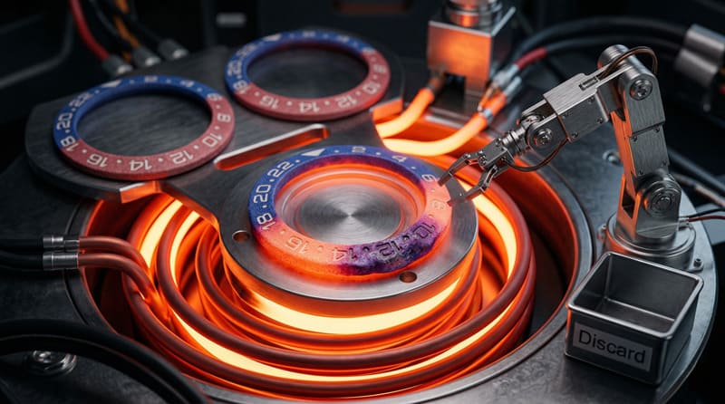 ロレックスペプシの焼結製造における「歩留まり」のイメージ画像