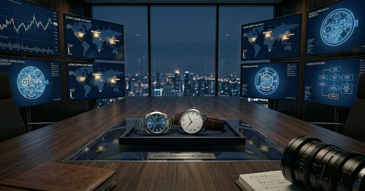 夜の時計市場分析室