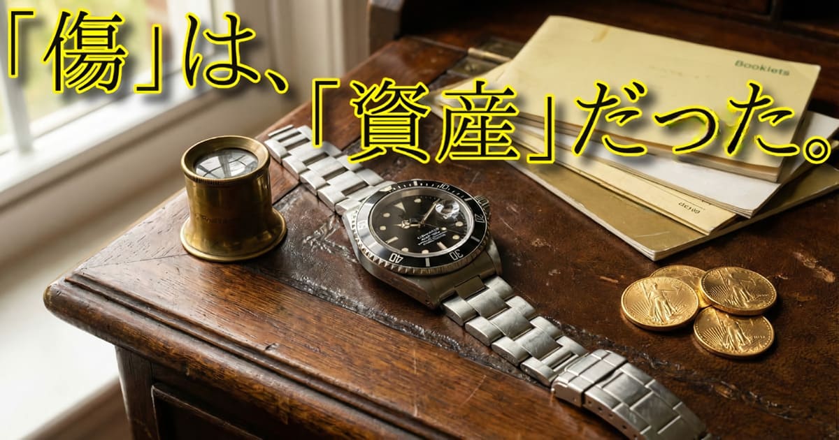 ロレックスは「研磨しない」が正解？ - アイキャッチ画像